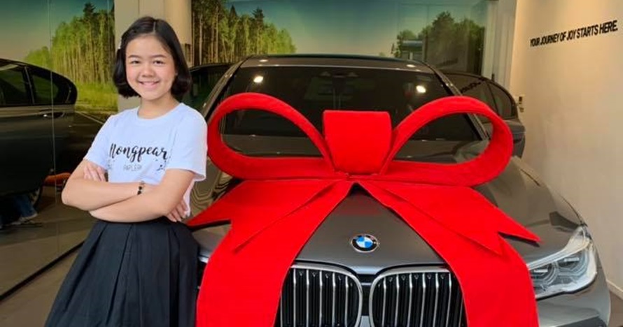 Remaja 12 tahun ini beri hadiah mobil mewah untuk dirinya sendiri