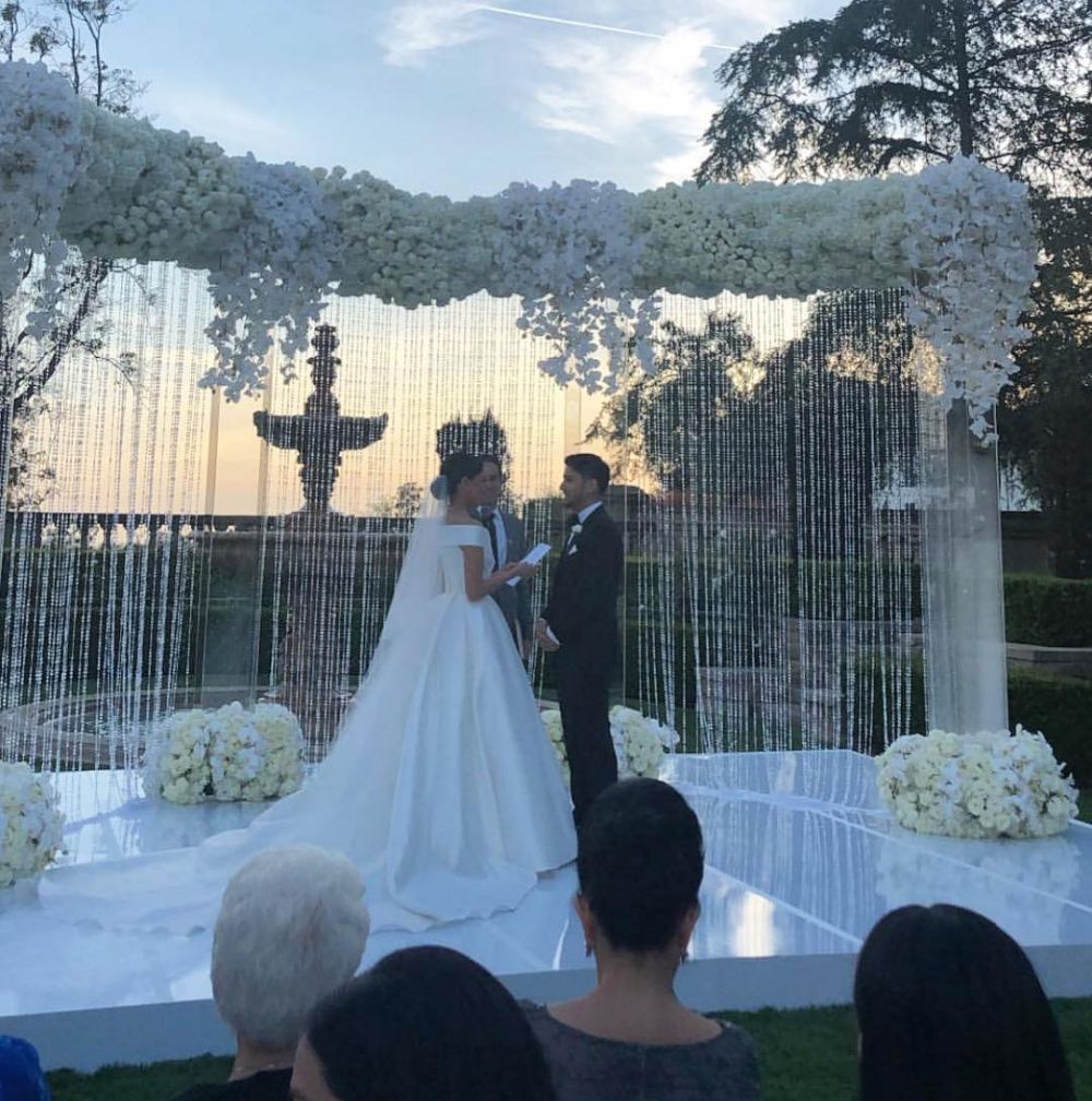 13 Momen pernikahan Kezia Toemion & Aditya Trihatmanto di Los Angeles