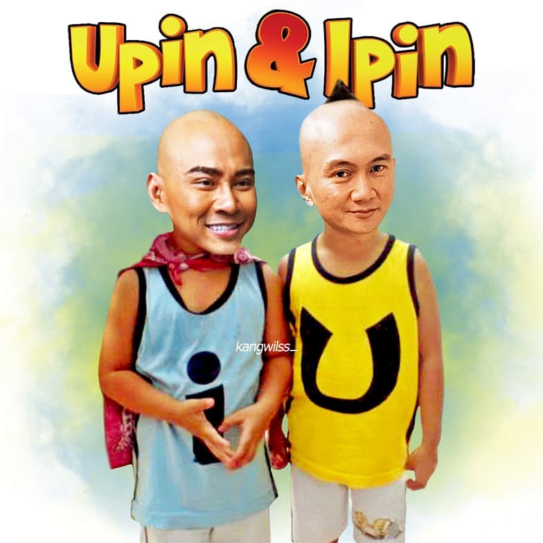 7 Foto editan lucu seleb jadi karakter Upin Ipin, bikin nyengir
