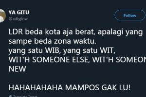 10 Cuitan lucu beratnya LDR para jomblo ini nampol abis