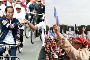 Survei terbaru SMRC, Jokowi 56,8 persen - Prabowo 37 persen