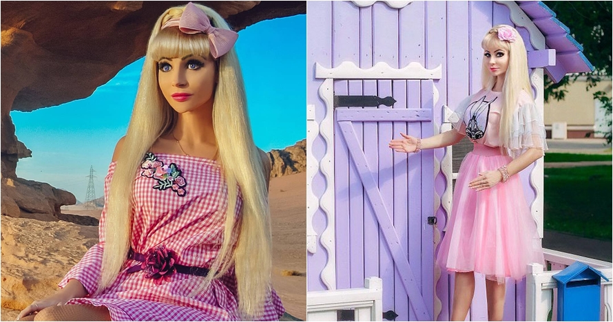 10 Potret Tatyana Tuzova, cewek yang menjelma jadi Barbie