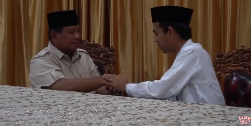 Perjalanan Ustaz Abdul Somad hingga putuskan mendukung Prabowo
