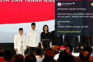 10 Cuitan lucu 'akhirnya debat berakhir' ini mengundang senyum