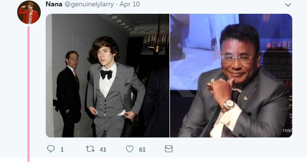 12 Cocoklogi gaya busana Hotman Paris & Harry Styles, kocak abis