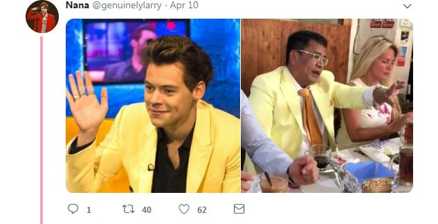 12 Cocoklogi gaya busana Hotman Paris & Harry Styles, kocak abis