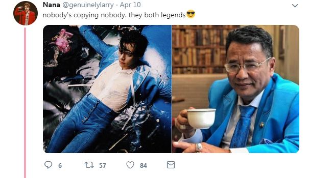 12 Cocoklogi gaya busana Hotman Paris & Harry Styles, kocak abis