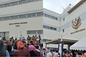 15 Potret pemungutan suara di luar negeri, berlangsung tertib