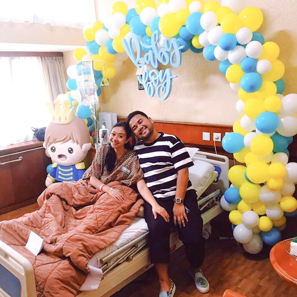 Kandungan sempat bermasalah, Asri Welas lahirkan anak ketiga