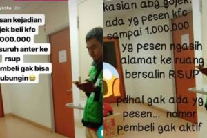 Dapat orderan ayam senilai Rp 1 juta, driver ojek online ini dicancel