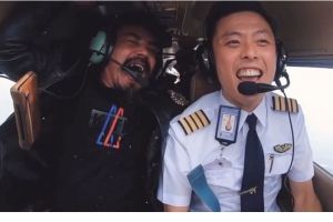 Jarang bersuara, ini momen Limbad menjerit saat naik pesawat
