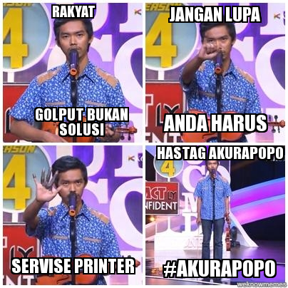 12 Meme lucu jangan golput ini bikin tersenyum simpul