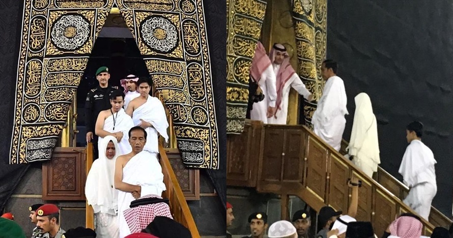 Cerita Jokowi saat salat di dalam Kabah, ucap syukur tak terhingga