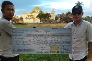 Viral pendukung Jokowi dan Prabowo taruhan 1 hektare tanah