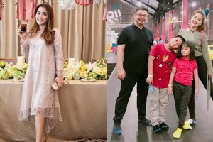 Pejuang LDM, ini 10 momen kebersamaan Vega Darwanti dan keluarga