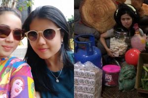 Momen kocak ultah adik Soimah, dapat kado celengan & tabung gas