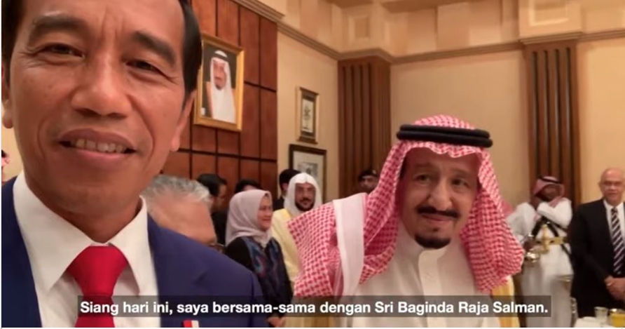 Ngevlog bareng Jokowi, ini pesan Raja Salman untuk Indonesia