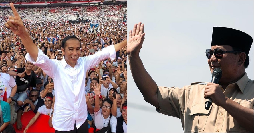 Suara 38,25%, quick count Litbang Kompas Jokowi 55,32% Prabowo 44,68%