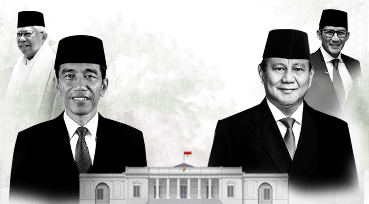 Suara 52,19%, quick count SMRC Jokowi 55,05% Prabowo 44,95%