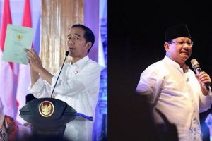 Suara 73,92%, quick count Charta Politika Jokowi 54,73% Prabowo 45,24%