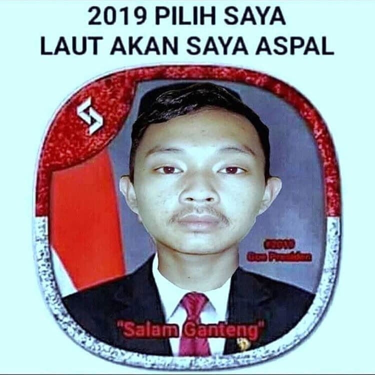 8 Editan poster capres-cawapres Indonesia ini bikin cekikikan  