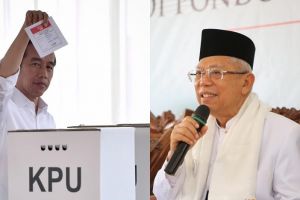 Jokowi-Ma'ruf berhasil unggul di TPS keluarga Cendana