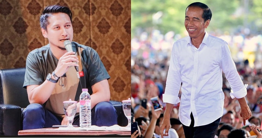 Arie Untung hapus postingan ucapan selamat Jokowi, ini alasannya