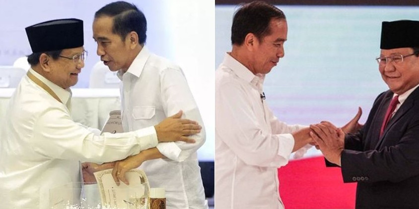 Quick count Indikator 95,91%, Jokowi raih 53,91% Prabowo 46,09%