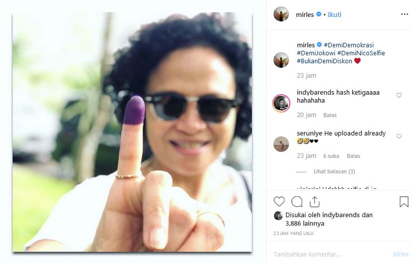 Aksi 6 seleb tanggapi viral selfie Nicholas Saputra ini kocak