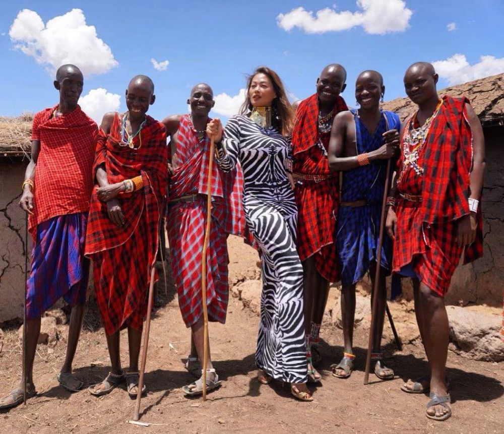 10 Potret liburan Indah Kalalo di Afrika Selatan, jelajah alam liar