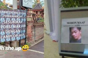 11 Pesan lucu untuk tamu pernikahan ini bikin tepuk jidat