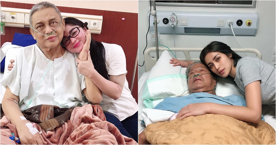 5 Potret haru seleb dampingi ayahnya yang sakit