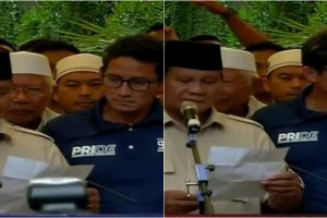 Kata pakar soal ekspresi gugup Sandiaga saat deklarasi kemenangan