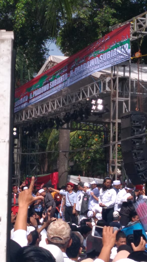 Tanpa Sandi, ini 9 momen syukuran klaim kemenangan Prabowo