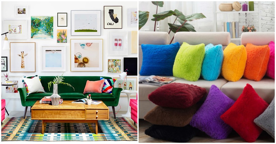 10 Tips membuat ruangan di rumahmu makin berwarna