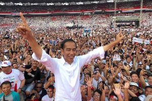 Jokowi unggul hitung cepat, ini reaksi 12 seleb pendukungnya