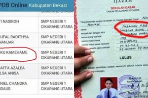 10 Nama siswa ini unik dan mengundang senyum