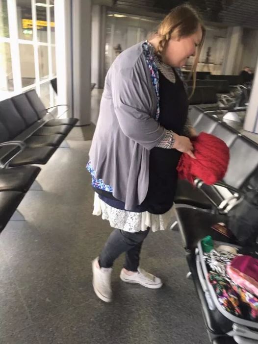 Hindari bagasi Rp 1,2 juta wanita ini berbaju 4 kg, ini penampakannya