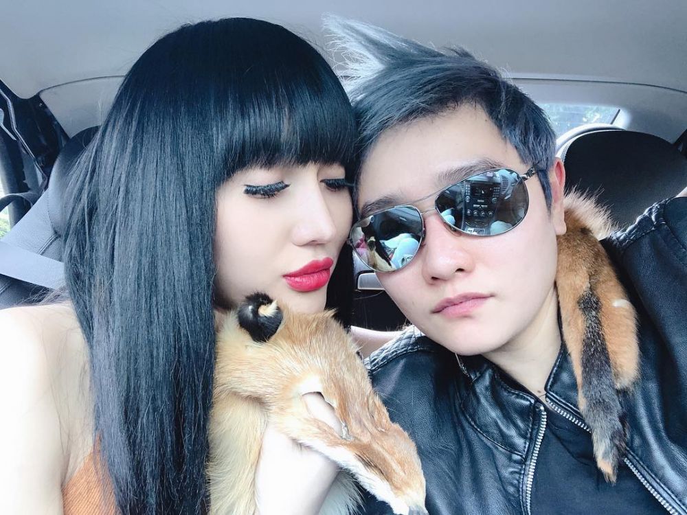 10 Potret pacar baru Lucinta Luna, wajahnya jadi sorotan