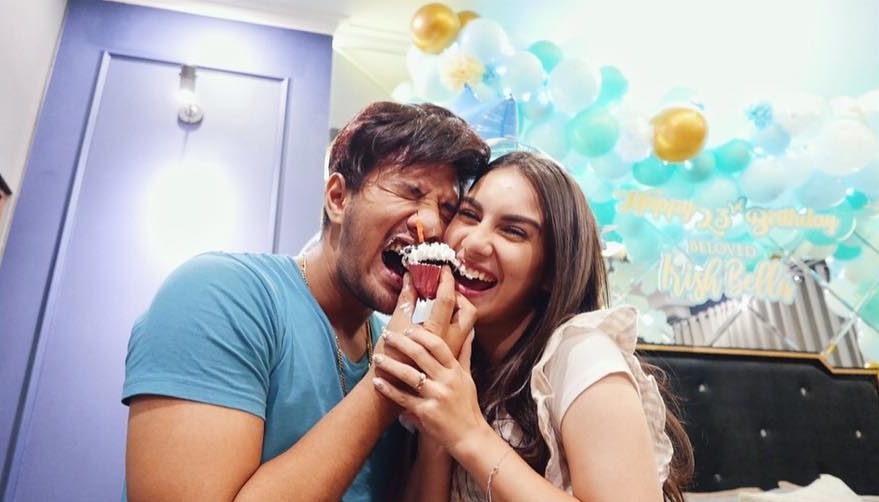 9 Momen ultah Irish Bella, dapat kejutan romantis dari Ammar Zoni