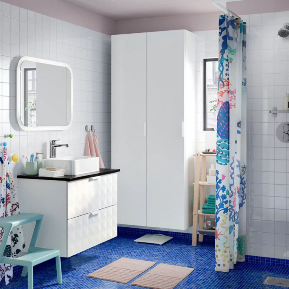 25 Desain kamar  mandi anak  penuh warna dan cute