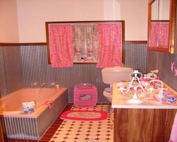 25 Desain kamar mandi anak, penuh warna dan cute