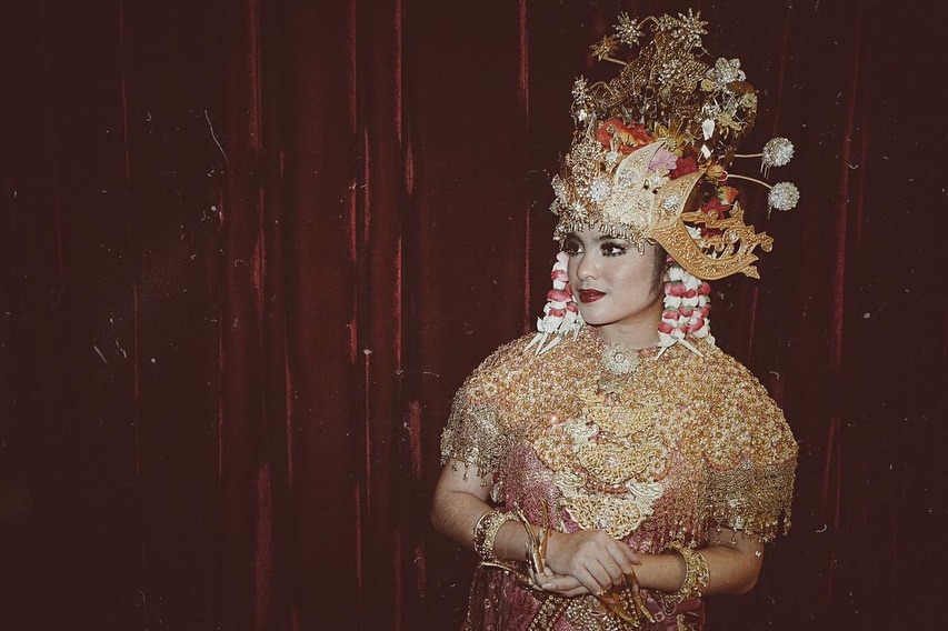 7 Momen Syandria Kameron saat menari, ikuti jejak Guruh Soekarno