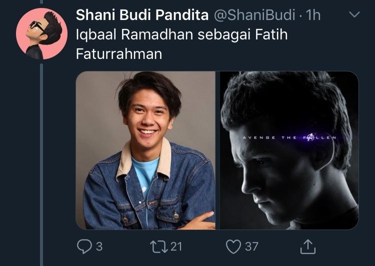 21 Cocoklogi artis Indonesia kalau berperan di Avengers: Endgame