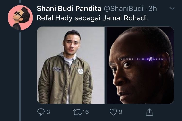 21 Cocoklogi artis Indonesia kalau berperan di Avengers: Endgame