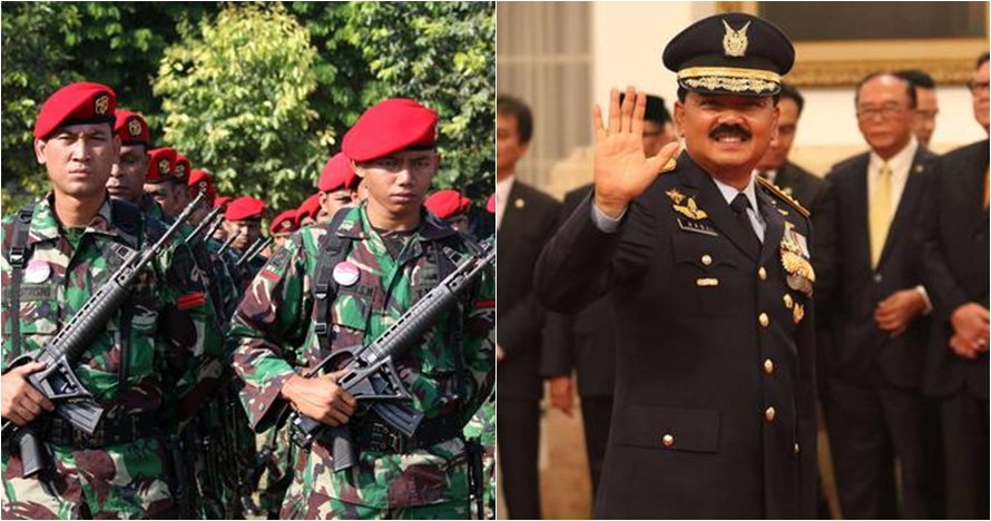 Panglima TNI: Kopassus bagaikan hantu-hantu bagi musuh negara