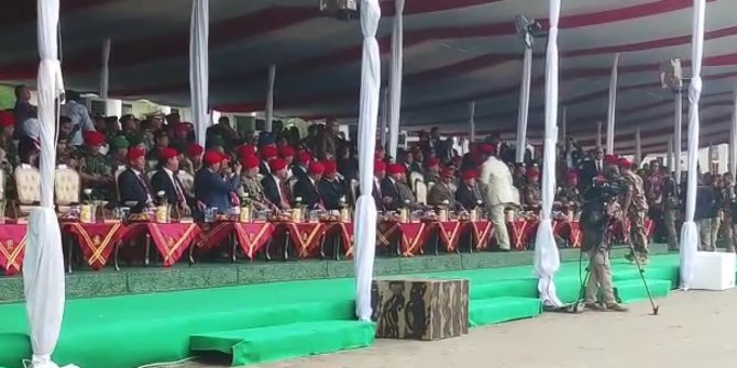 Prabowo, Hendropriyono & Gatot Nurmantyo hadiri HUT Kopassus