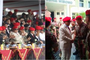 Prabowo, Hendropriyono & Gatot Nurmantyo hadiri HUT Kopassus