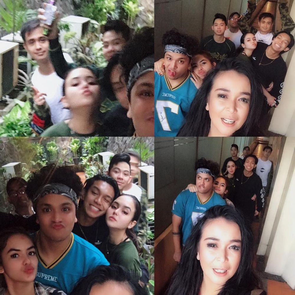 7 Potret kedekatan Ajun Perwira dan anak tirinya, bak anak kandung