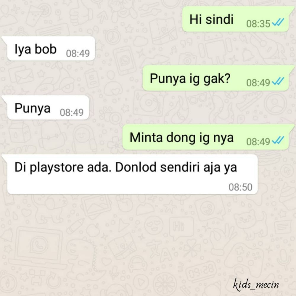 12 Obrolan lucu minta tolong teman ini endingnya bikin kesel